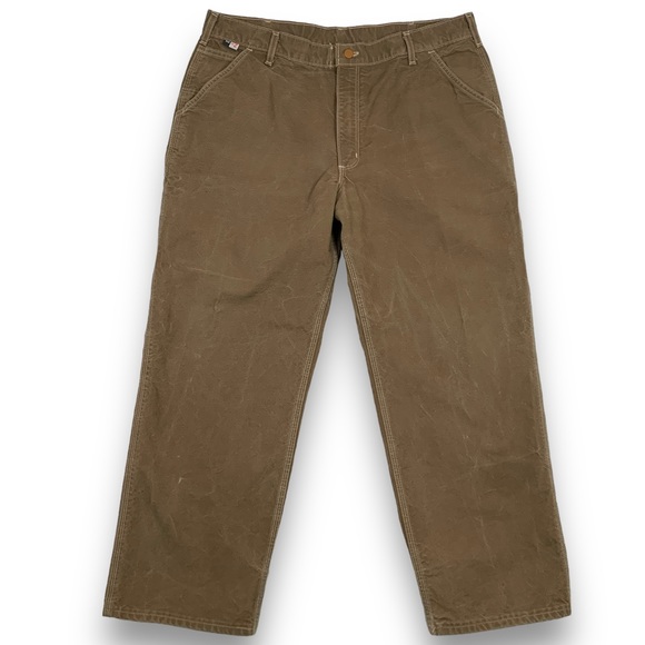 Carhartt Jeans Carhartt Cat 2 Fr Flame Resistant 38x3 Brown Washed